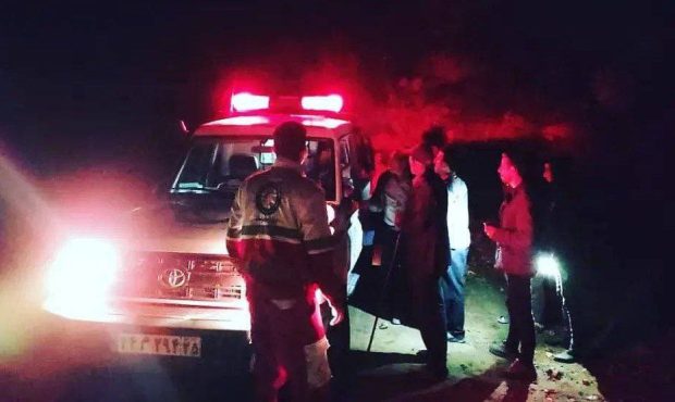 امدادرسانی اورژانس پیش بیمارستانی گیلان در پی سانحه مرگبار تصادف در شهرستان رودبار