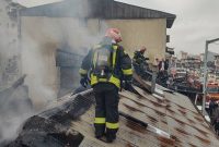 آتش‌سوزی یک خانه ویلایی در رشت
