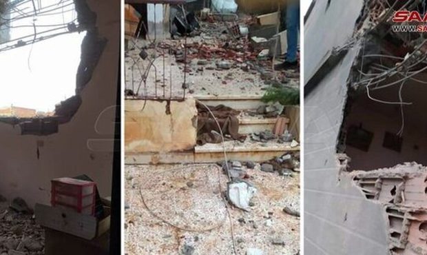 حملات توپخانه‌ای ترکیه به خانه‌های شهروندان سوری + جزئیات