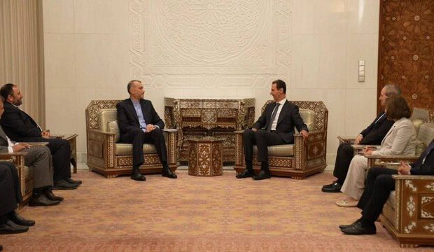 امیرعبداللهیان در دیدار با بشار اسد: مقاومت این توان را دارد ‌که تا مدت‌زمانی طولانی به مقاومت در برابر رژیم صهیونیستی ادامه دهد