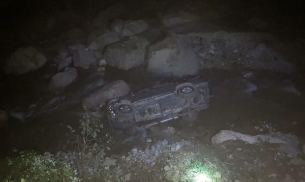 مرگ ۲ دختر جوان در حادثه سقوط خودرو به رودخانه در ماسال