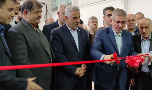 افتتاح یک واحد صنعتی در رشت توسط معاون رئیس‌جمهور
