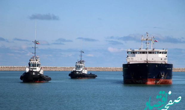 رکوردی جدید در مجتمع بندری کاسپین، ۵ کشتی و ۱۳ هزار تن کالای وارداتی و صادراتی
