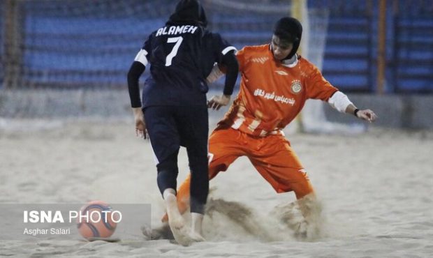 داماش گیلان بر بام فوتبال ساحلی بانوان ایران ایستاد